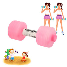 Load image into Gallery viewer, Adjustable Portable Water-Filled Yoga Slimming Dumbbells