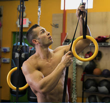 Load image into Gallery viewer, adjustable pull-up rings for spine health