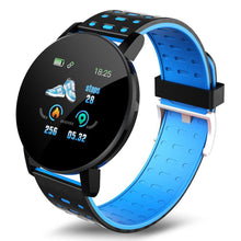 Load image into Gallery viewer, bluetooth LED fitness smart watch with heart rate monitor for workouts