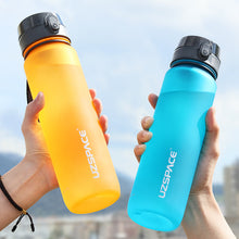 Load image into Gallery viewer, BPA free fitness water bottle for yoga and pilates sessions