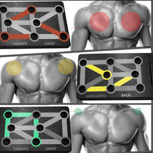 Load image into Gallery viewer, Colour-coded push-up board system for guided resistance training
