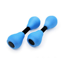 Load image into Gallery viewer, EVA foam water dumbbells for aqua fitness and pool workouts