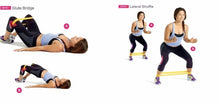 Load image into Gallery viewer, versatile resistance bands for yoga, pilates and home workouts
