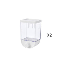 Load image into Gallery viewer, adjustable wall-mounted protein powder storage container for home and gym
