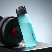 Load image into Gallery viewer, colourful workout water bottle for athletes and trainers
