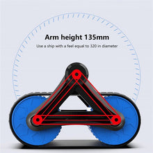 Load image into Gallery viewer, home workout core training ab roller for fitness enthusiasts

