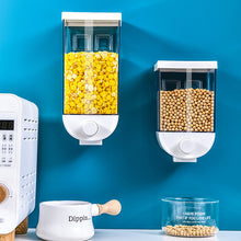 Load image into Gallery viewer, athlete-friendly wall-mounted protein powder storage container
