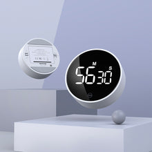 Load image into Gallery viewer, fitness timer with magnetic and silent design for workout sessions
