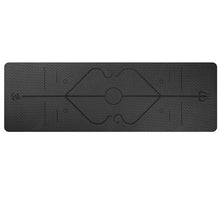 Load image into Gallery viewer, fitness yoga mat non-slip TPE for home gym and exercise
