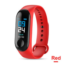 Load image into Gallery viewer, heart rate and blood pressure tracking smart fitness bracelet
