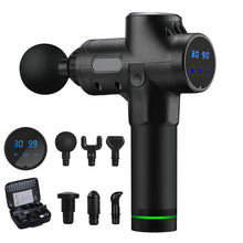 Load image into Gallery viewer, portable fascia massage gun with lcd display for workouts
