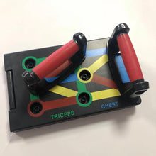 Load image into Gallery viewer, Home workout push-up training equipment with ergonomic colour-coded design
