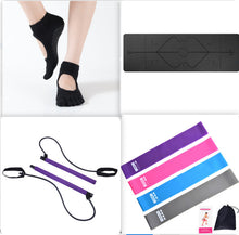 Load image into Gallery viewer, fitness yoga mat non-slip TPE for home gym and exercise
