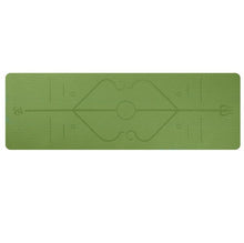 Load image into Gallery viewer, pilates and yoga mat for beginners with non-slip TPE surface
