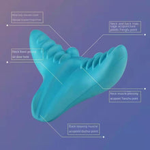 Load image into Gallery viewer, massage pillow for relaxation, cervical spine support, and pain reduction
