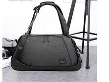 Load image into Gallery viewer, portable sport duffel bag with large storage compartments
