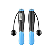 Load image into Gallery viewer, smart cordless digital wireless skipping rope with calorie counter
