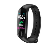 Load image into Gallery viewer, smart fitness bracelet for steps, heart rate, and blood pressure
