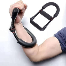 Load image into Gallery viewer, strength training hand and forearm grip exerciser tool
