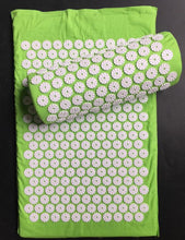 Load image into Gallery viewer, green yoga cushion and pillow for muscle relaxation and recovery
